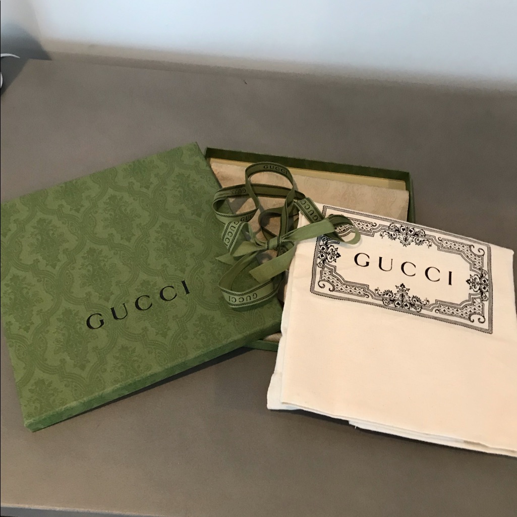 Authentic Gucci New Large Reusable Canvas Tote